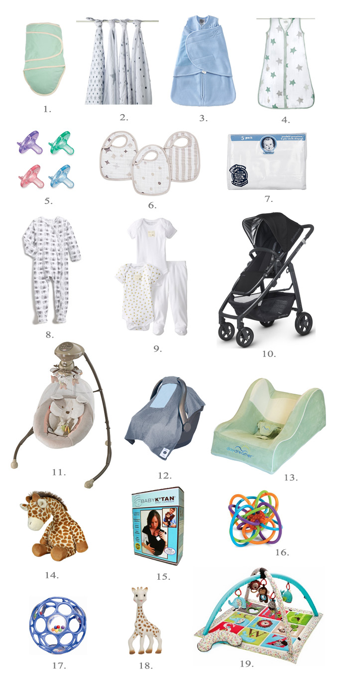 baby essentials first 6 months